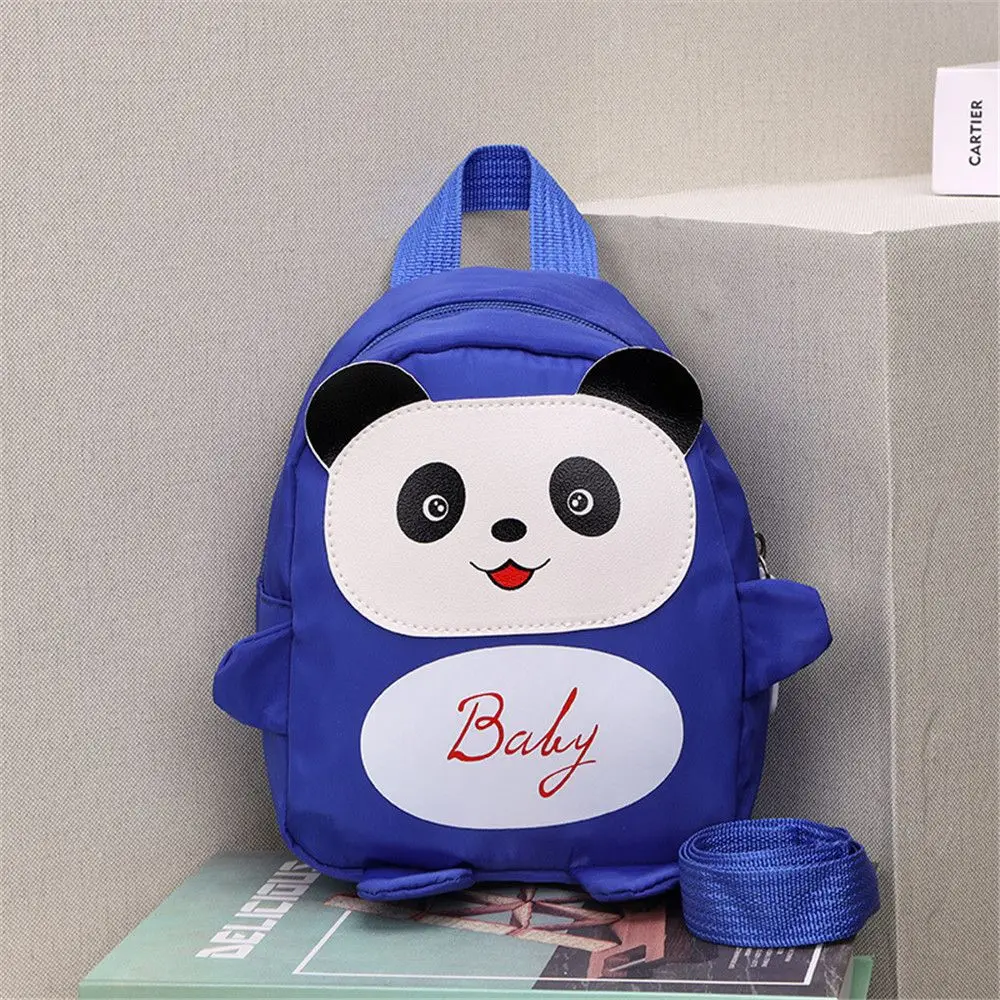 Nylon Cartoon Panda Mini Backpack for Kids