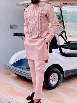 Mide Embroidered Long Sleeve Dashiki Outfit