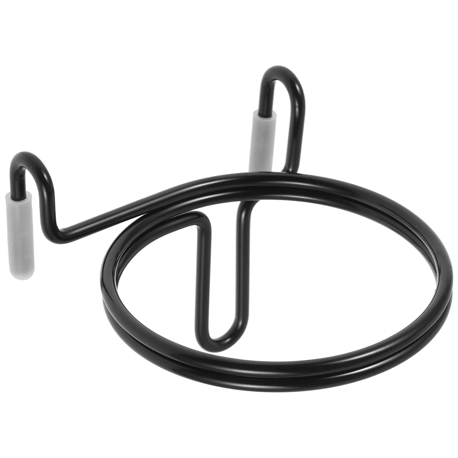 Black Single Tier Water Bottle Holder Grocery Cart Cup ganizer Shopping Cart Drink Holder Hanging Coffee Cup Material