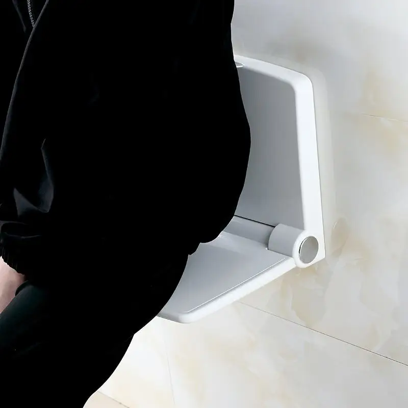Wholesales Waterproof Bath Seat Wall Mounted Bathroom Folding Shower Seat For Disabled 6