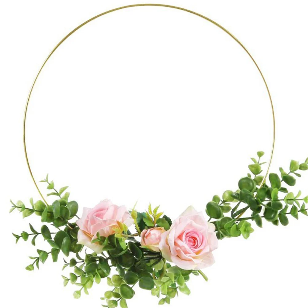5 Pcs Metal Dream Catcher Hoops Iron Tool Dream Catcher Circle Wind Chime Home Decor Diy Supplies Round Rings For 3
