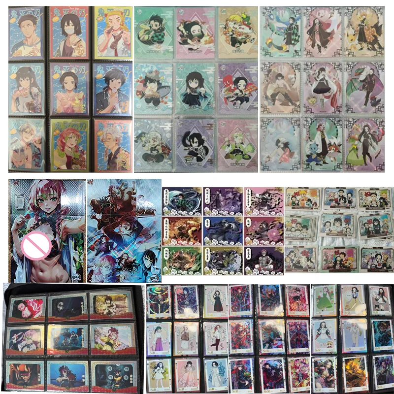 

Аниме Kinka рассекающий демонов Kanroji Mitsuri Kamado Tanjirou Nezuko Agatsuma Zenitsu Cr Ur Qr Ssr карта новая коллекция подарки на день рождения