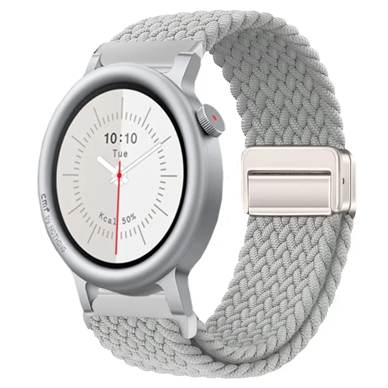 Nylon Braid Sport Strap - 22mm Magnetic Breathable Bracelet Wristband