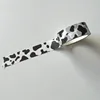 1Pc Ins Cute Milk Stripe Leopard Cows Masking Washi Tape Decorative Dot Adhesive Tape Diy Scrapbooking Sticker Label Stationery 4