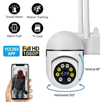 YCC365 Plus Wifi Camera Outdoor AI Human Detect Wireless Surveillance Camera Security Protection CCTV With 1080P IP Camera 1