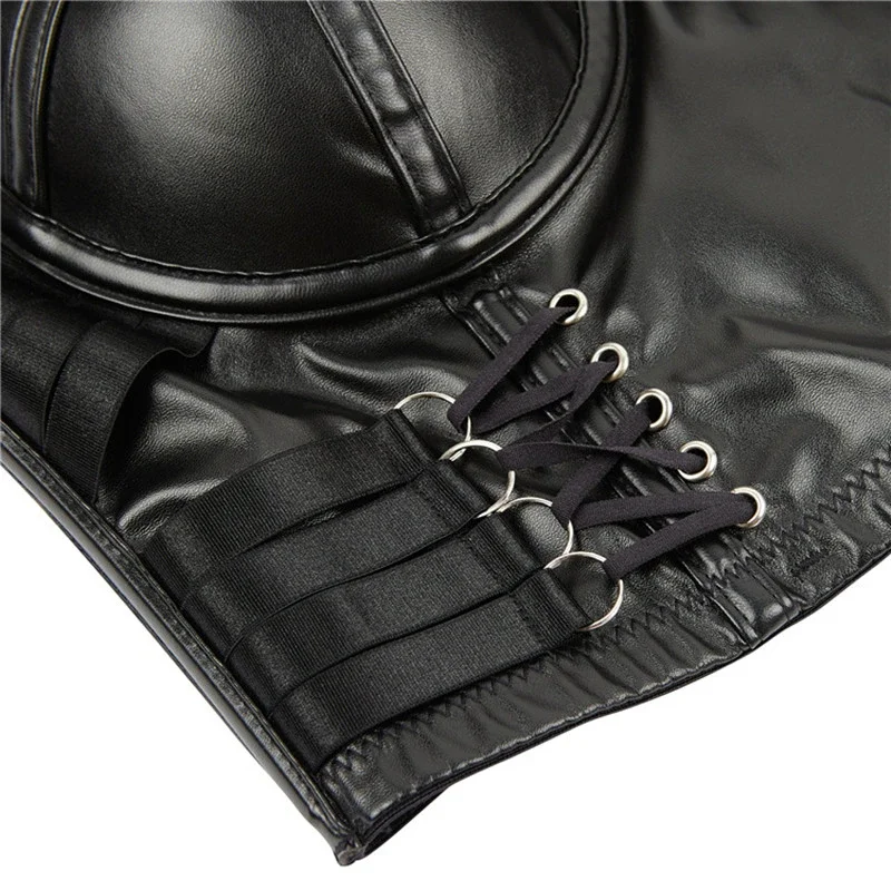 Waist Corset Corset Bustier Top Lace Corset Women Corset Crop Top Gothic Black Leopard Faux Leather Push Up Overbust Corset Bustier Bra with Straps Fashion Streetwear