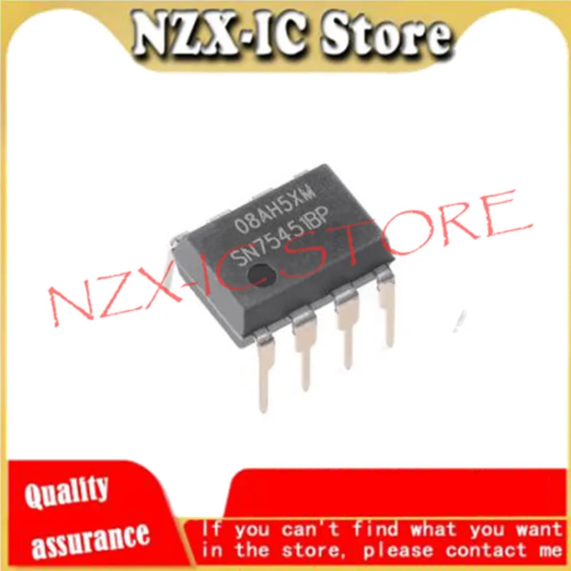 

5PCS/LOT Original authentic in-line SN75451BP PDP-8 30V dual output driver chip