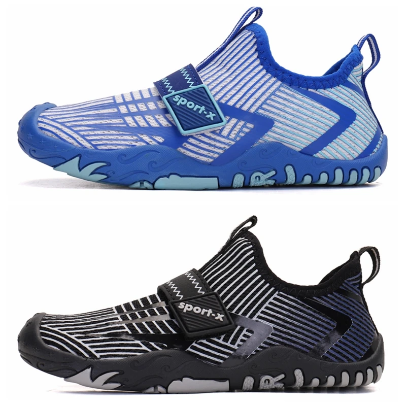 

Kids Water Shoes Boys Girls Barefoot Aqua Socks Lightweight Quick Dry Sandals Slip On Walking Sneakers for Beach Pool Swim Big
