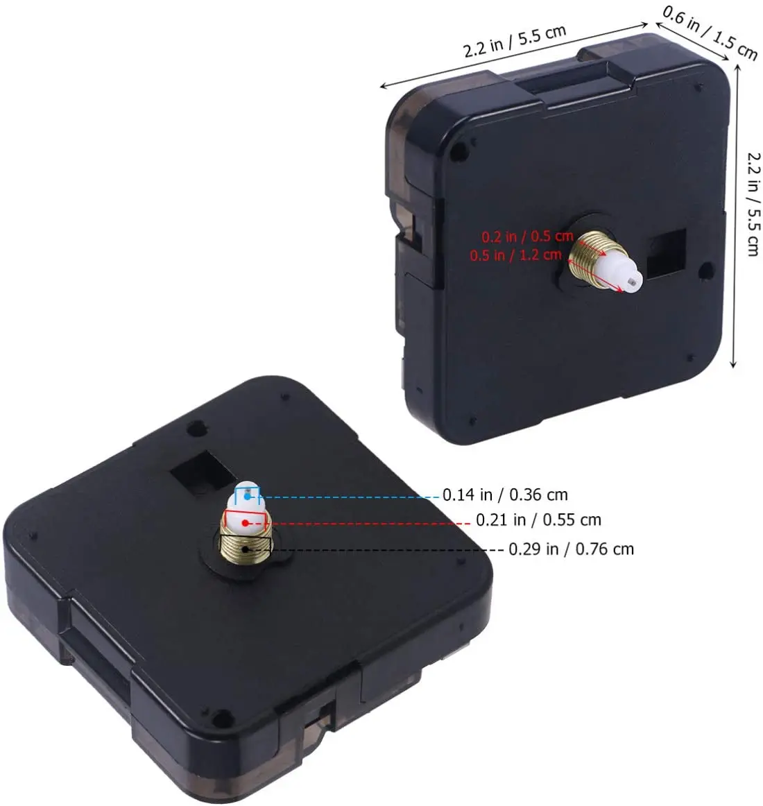 1 Set Complete Quartz Clock Dial Repair Kit Including Quartz Clock Movement and Mechanical Parts Hands Dial Numerals quartz clock mechanism clock parts