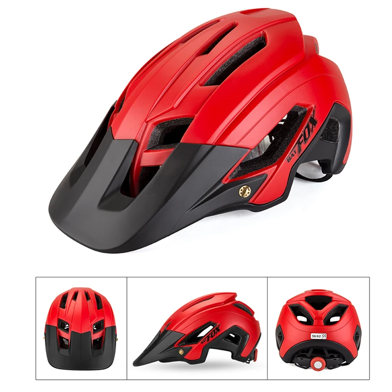 Men Women Safety Bicycle Helmet Ultralight Cycling Helmets Outdoor Sports Road Mountain Bike Helmet Casco Ciclismo 56-62cm