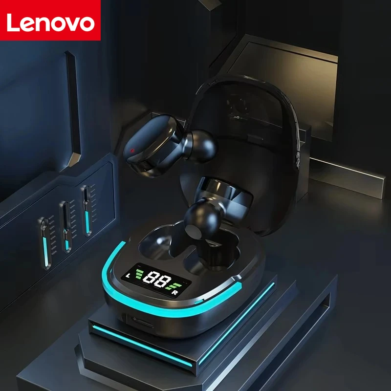 Lenovo G9S TWS Bluetooth Earphones Sport Headphones Touch Control HiFi Stereo Sound Waterproof In-Ear Game Headset With Mic