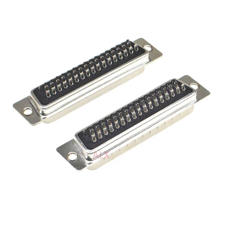 Connecteur DB50 Mâle/Femelle - 50 Broches, Industriel, Avec Borne En Cuivre Et Matériel De Fixation - 13