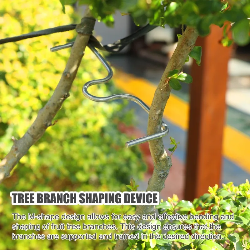 Reusable Branch Limb Spreader Trees Fixator Bonsai Branch Bende Clamps Fruit Tree Support Holder for Grape Plants Vine Trainers