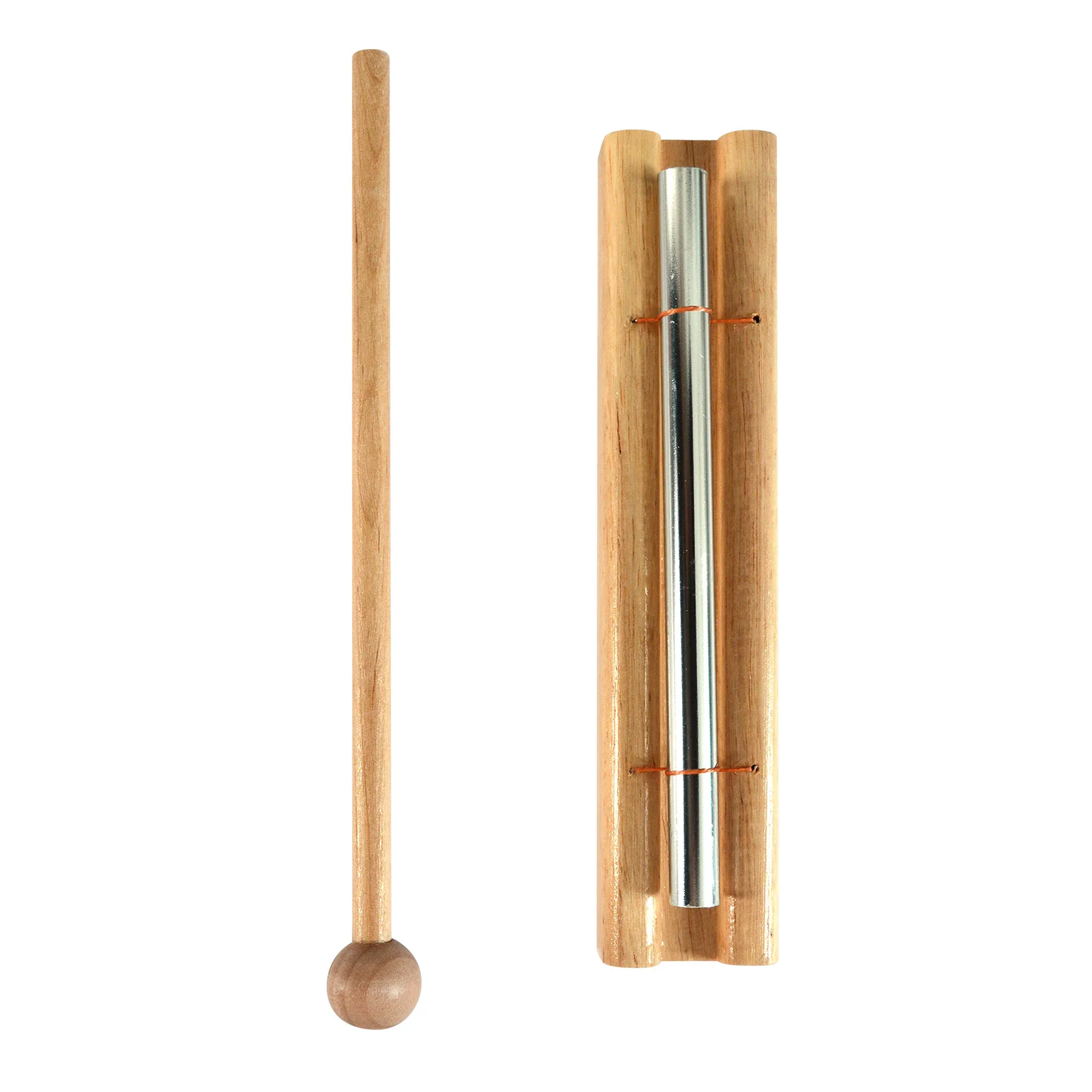 

Energy Chime with Mallet Meditation Chimes Mindfulness Hand Bell Classroom Chime for Prayer Yoga Percussion Instrument