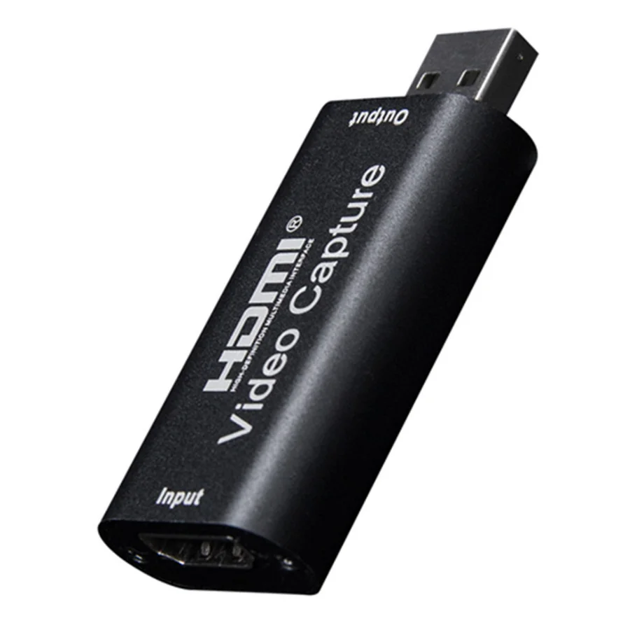 USB 2.0 Video Capture Card 4K HDMI-compatible Video Grabber Live Streaming Box R