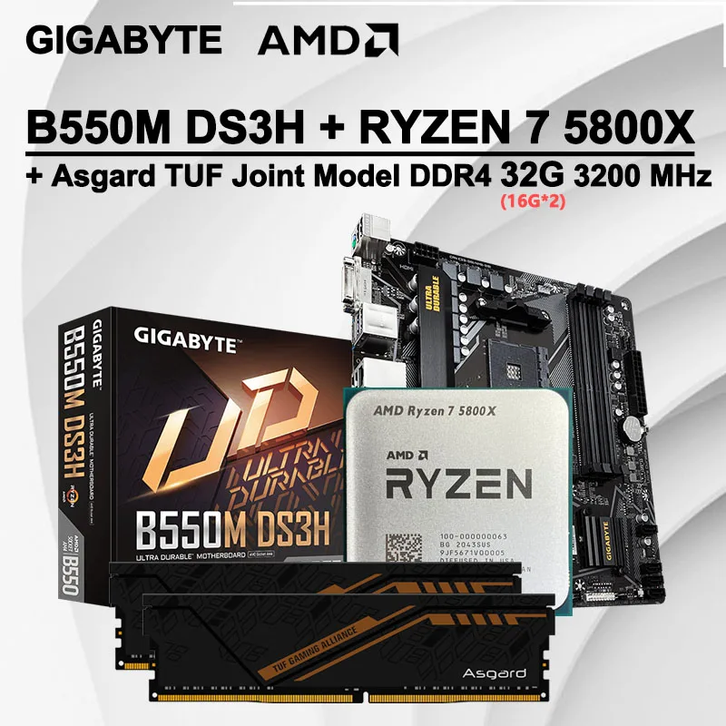 Processador gamer AMD Ryzen 7 5800X 100-000000063 de 8 núcleos e 4.7GHz de  frequência