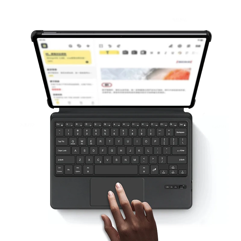 Capa de Teclado sem Fio para Huawei Matebook e 2023 Capa Protetora Árabe Português Espanhol Russo Francês Hebraico 126 Drr-w76 - Imagem 4