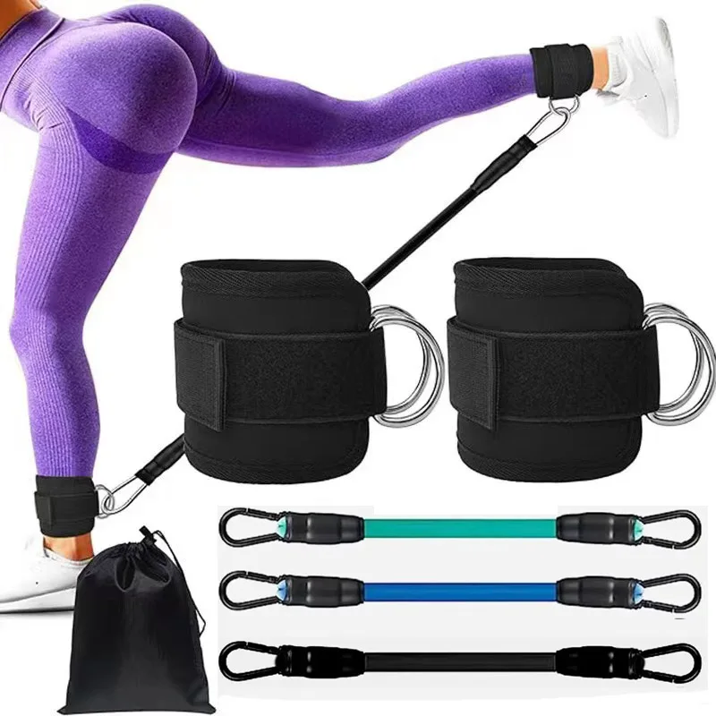 Resistance Bands with Ankle Straps 1