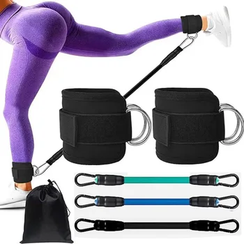Resistance Bands with Ankle Straps 1