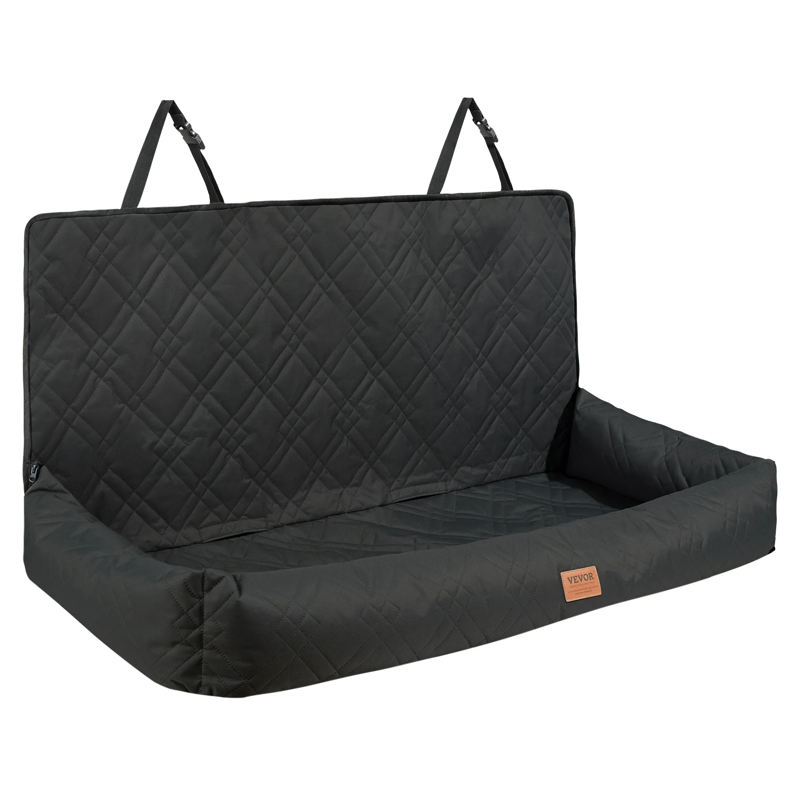 Waterproof Dog Car Seat with Safety Leash