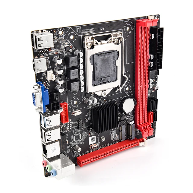 B75 Motherboard LGA 1155 B75A Desktop Support DDR3 RAM With NVME M.2+ WIFI M.2 Interface USB3.0 SATA3.0 Placa Mae Mainboard 2