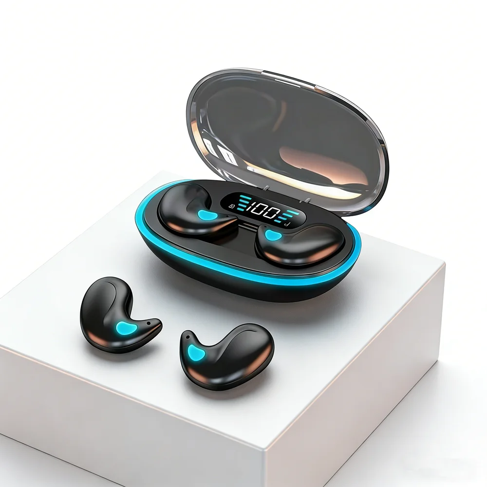 TWS Wireless Bluetooth Earbuds headset Waterproof Earphone Mini earpiece TWS Stereo Headphone for all smartphones 1