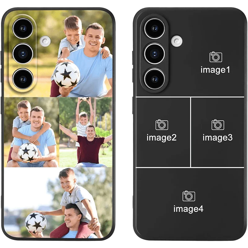 Personalized Multi-Photo Soft TPU Protective Phone Case