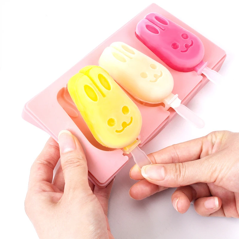 Mini Popsicle Ice Cream Ice Cream Mold With Lid For Household Silicone To  Make Sorbet Small Popsicle Mold Box - AliExpress