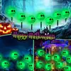 Halloween Solar Pathway Lights Waterproof Ghost Pathway Lights Halloween Solar Lights Outdoor Halloween Decorations Halloween 5