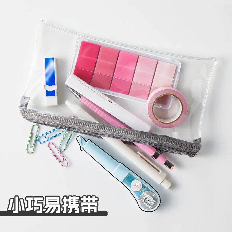 일본 플러스 한정 마카롱 컬러 교정 테이프, 휴대용 펜 모양, 대용량 교정 테이프, 학생용품