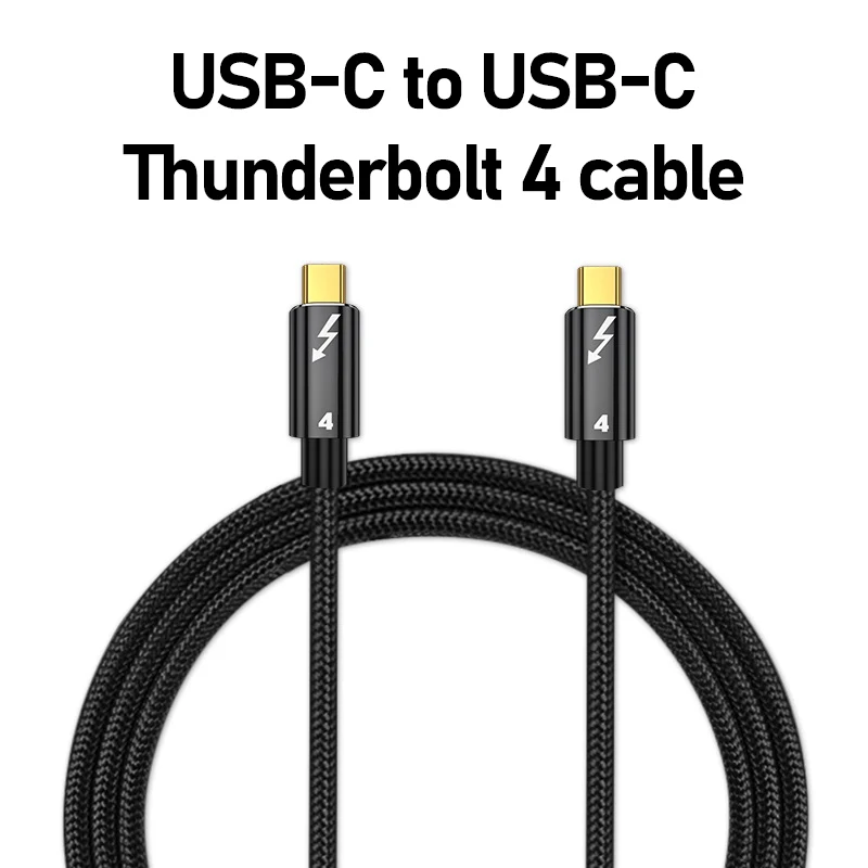 Cable certificado Intel Thunderbolt 4 USB C a USB C 8k 60HZ – CABLETIME