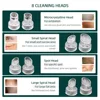New Facial Blackhead Remover Pore Vacuum Cleaner USB Rechargeable Oxygen Facial Machine Cleaning Jet for Home and Beauty Salon 4