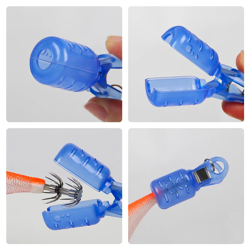 Fishing Hook 9pcs Squid Jig Hook Cover Safety Caps Umbrella Accessories