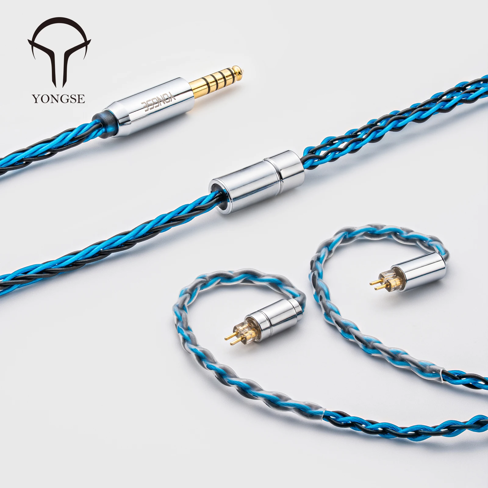 Yongse Danube 高純度 6N 単結晶銅銀メッキイヤホンアップグレード