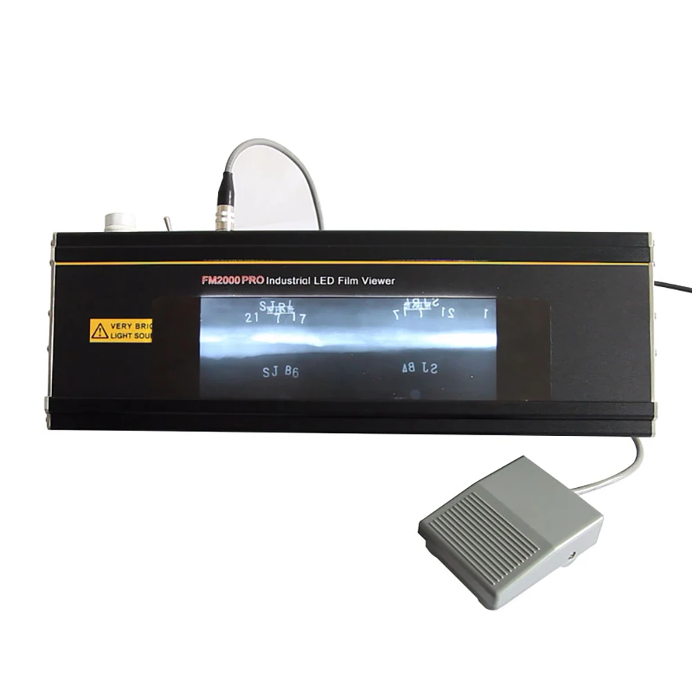 무료 배송 YUSHI Portable FM2000 LED Industial 비파괴 방사선 필름 뷰어