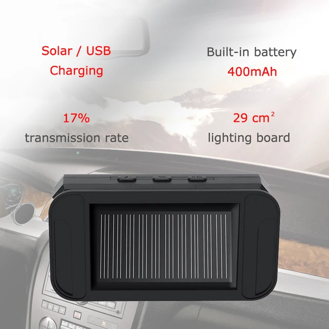 Tire Pressure Monitoring System,Wireless Solar Power TPMS with 5 Alarm Modes,Auto Backlight LCD Display 4 Sensors 0-81 PSI 4