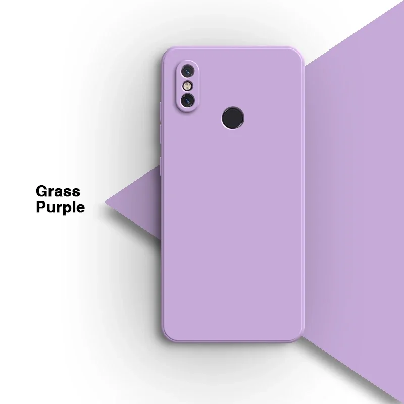 Premium Liquid Silicone Soft Back Cover - Original Fashion High-Quality Phone Case