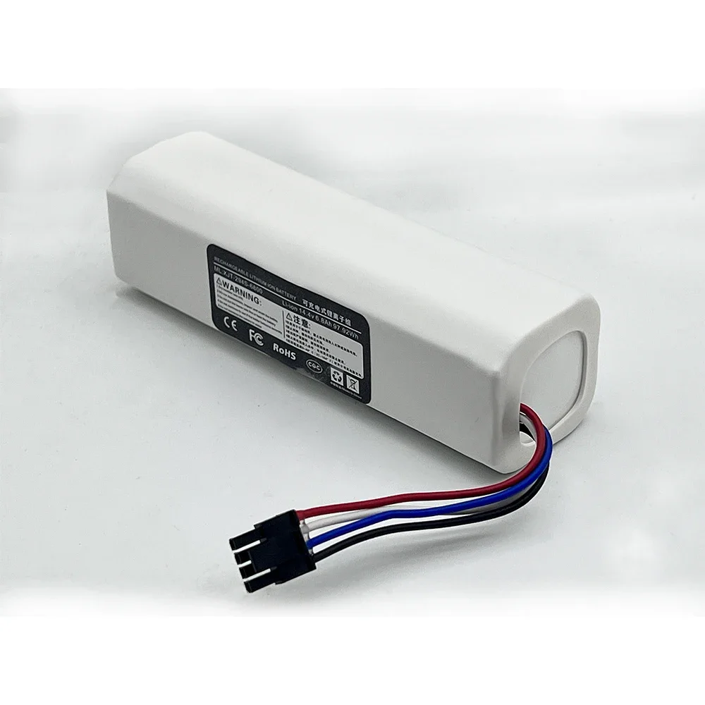 14.8V 6800mAh Battery for Xiaomi Mijia X10+PLUS B101CN OMNI 1S and Dreame F9 D9 L10 Pro Plus S10 S20 X10 Sweeping Mopping Robot