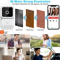Tuya Wireless Video Doorbell Digital Visual Intercom WIFI 2.4G 5GHZ Waterproof Electronic Guard 1080P Home Security Camera - Image 6