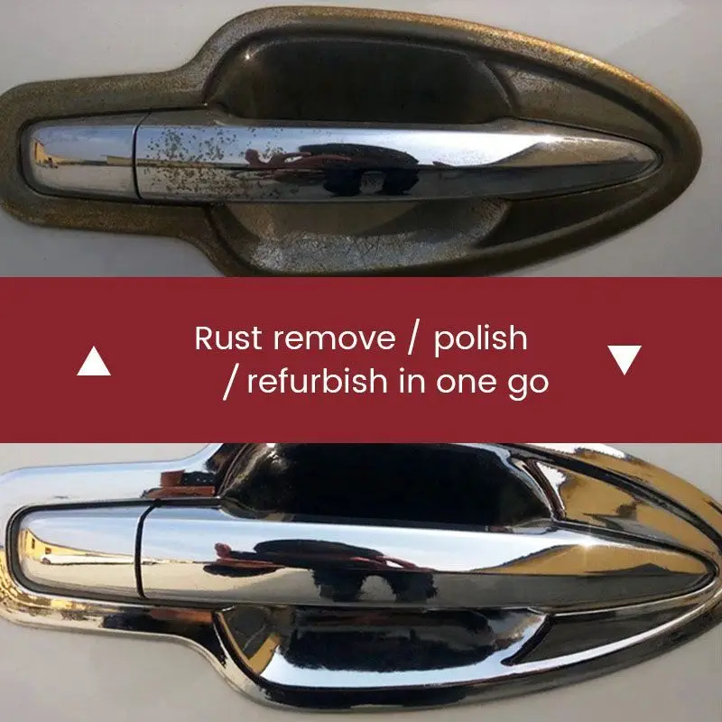 Chrome Cleaner And Polish 100ml Rust Stain Remover For Cars Chrome Rust  Stain Remover Car Exterior Care Products Rust Care - AliExpress