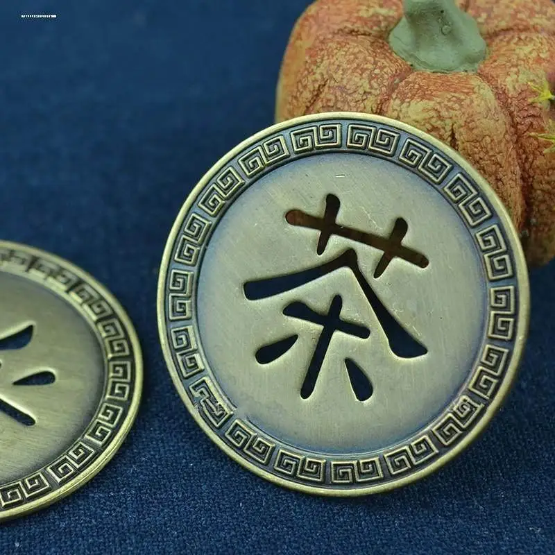 청동 주둥이, 청동 차 문양, 배수 차 트레이 액세서리, 차 누출 방지 필터, 차 테이블 액세서리, 배수 필터
