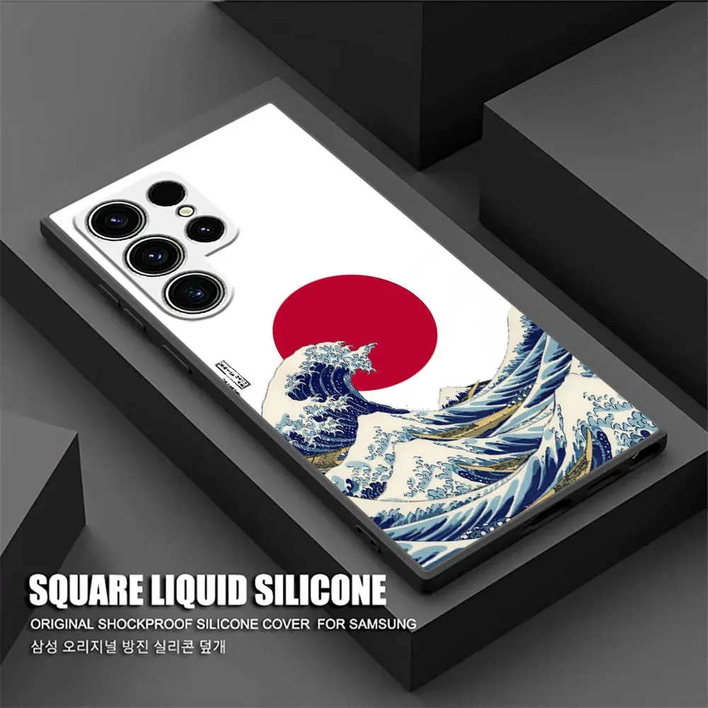The Great Wave Katsushika Hokusai Art-Inspired Soft Phone Cover
