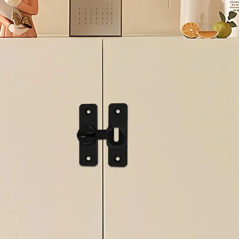 90/180 Degree Door Lock 90/180 Degree Door Lock Latch For Sliding Protect Privacy Household Latch For