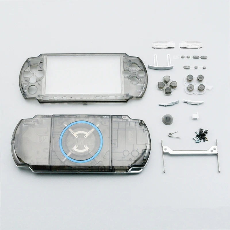Carcasa Completa para PSP 3000, Edición Gaming, Piezas de Repuesto con Kit de Reparación de Panel Frontal para Placa Base 09G