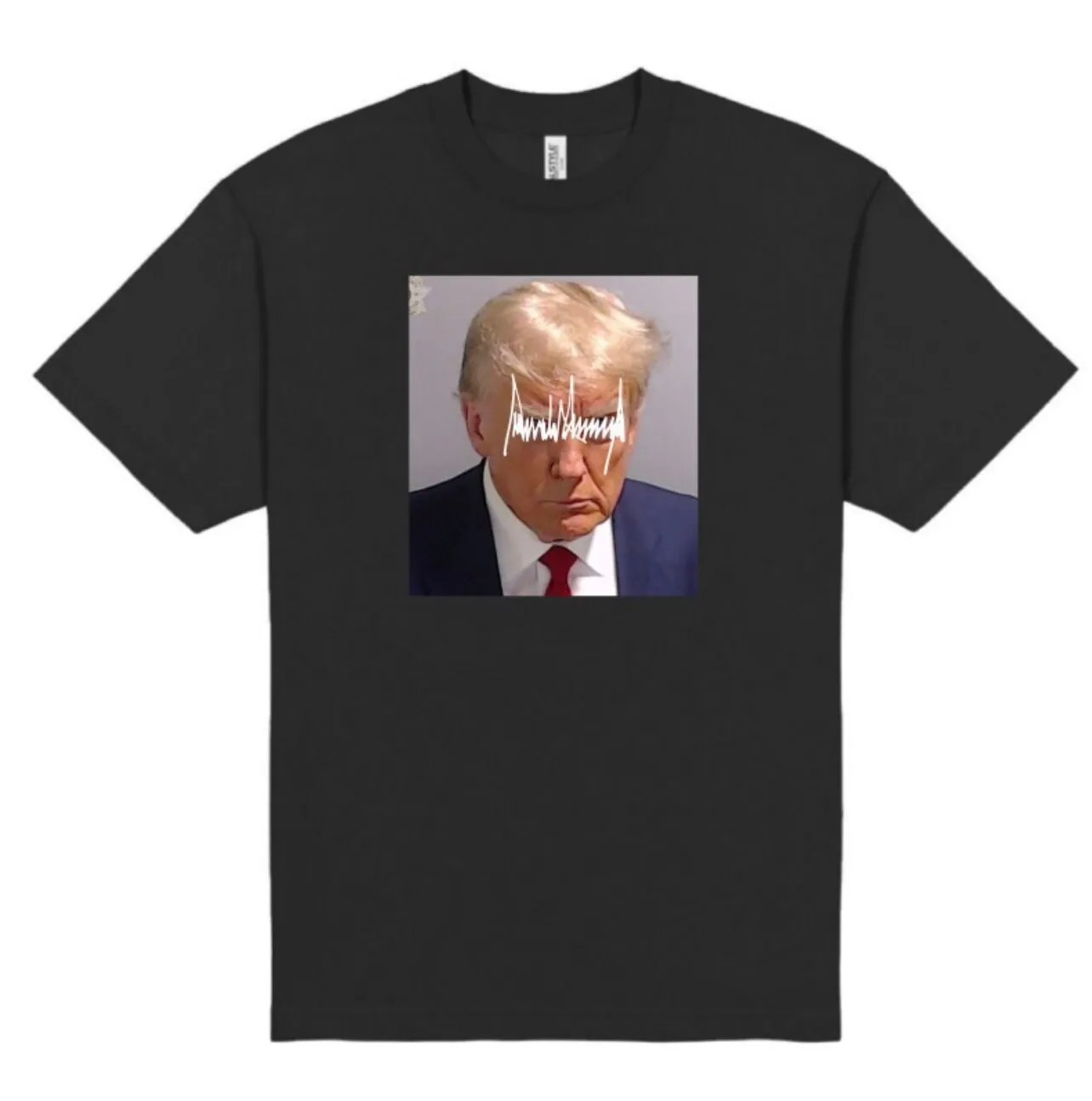 Maglietta Donald J Trump Mug Shot X 2023 S-5Xl Spedizione Veloce
