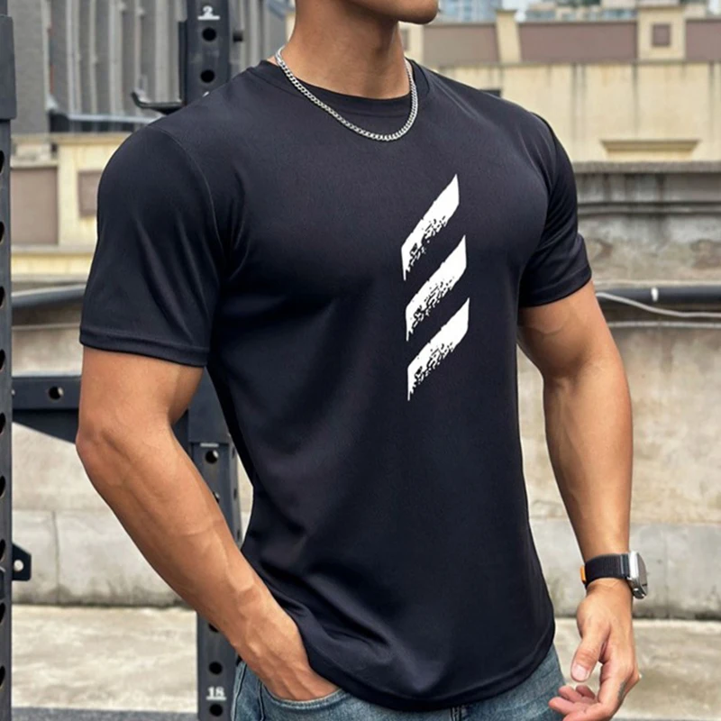 남성용 반팔 피트니스 티셔츠, 러닝 운동복 메쉬 셔츠, 트레이닝 티셔츠, 하이 퀄리티 상의, 스포츠 의류, 2023 여름