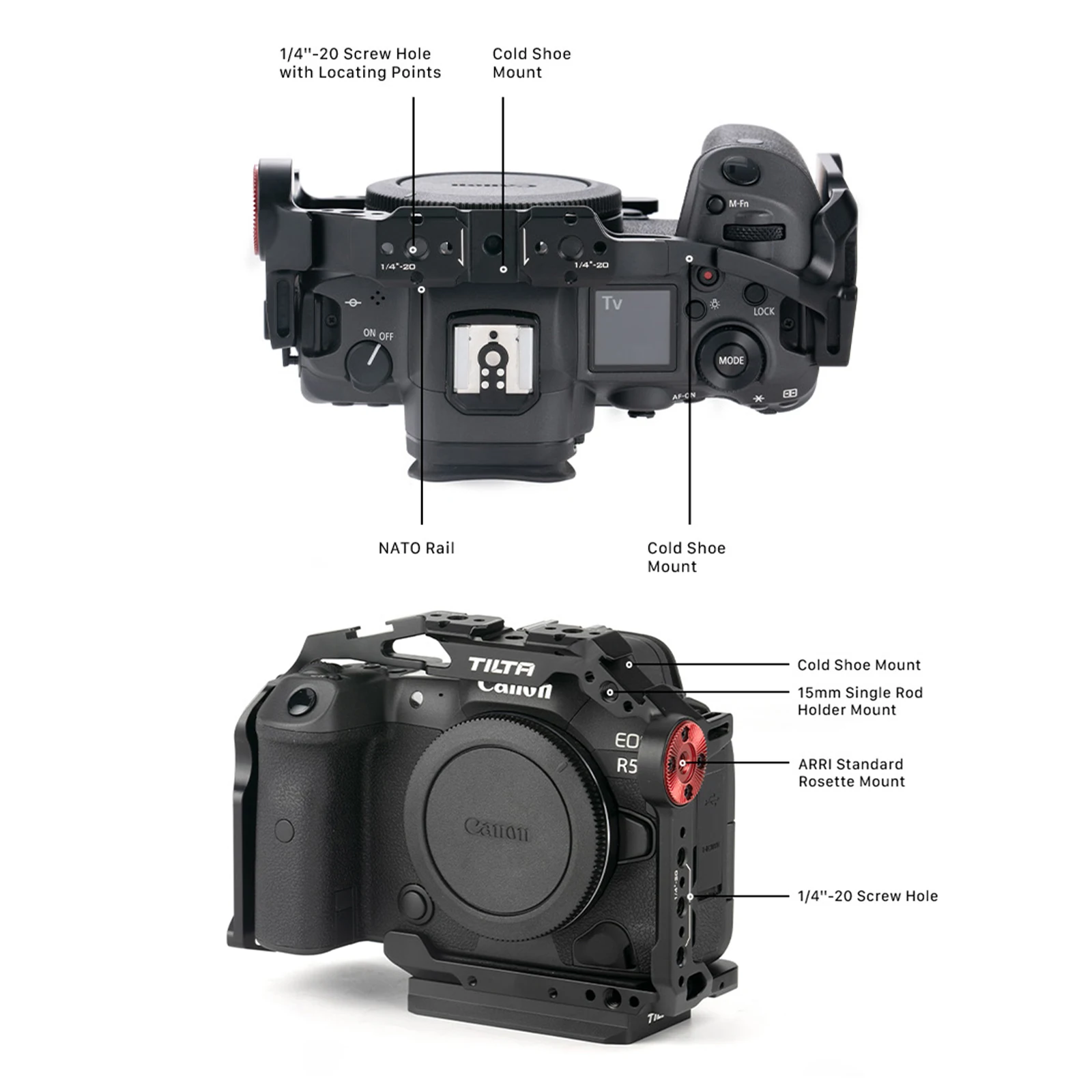 Canon R5 Tilta Camera Cage Compatible With Mark II Armenia