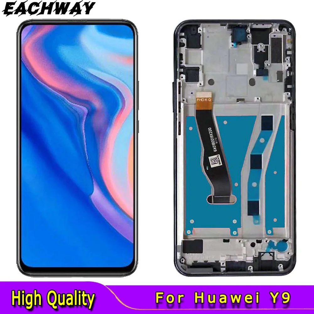 

Tested For Huawei Y9 Prime 2019 Honor 9X LCD Display STK-LX1 STK-L21 Touch Screen Digitizer Assembly For Huawei P smart Z LCD
