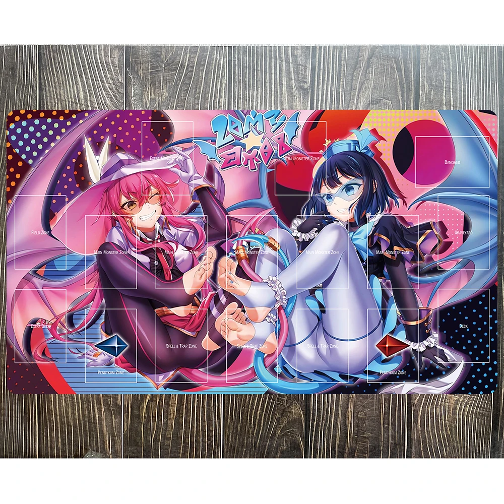 YuGiOhEvilTwinKisikilPlaymatTradingCardGamePadYGOMatKMC