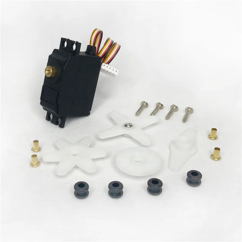 Wltoys 12428 12423 12427 1/12 RC 자동차 업그레이드 부품 액세서리용 TA-3X 5 와이어 메탈 기어 서보